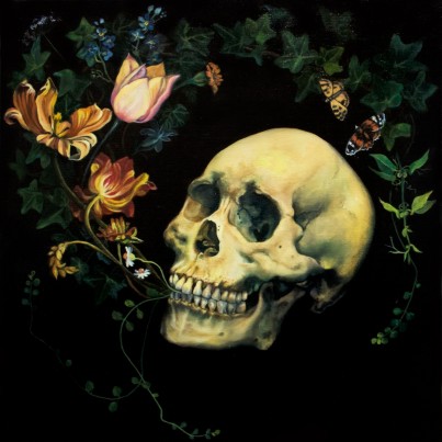 obraz z cyklu Inner Garden, olej na płótnie, 50x50cm, 2015