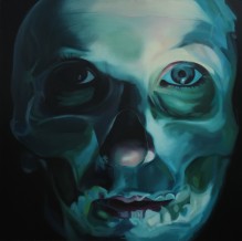 obraz z cyklu Na kształt i podobieństwo, olej na płótnie, 125x125cm, 2010