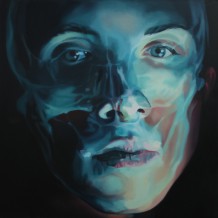 obraz z cyklu Na kształt i podobieństwo, olej na płótnie, 125x125cm, 2010