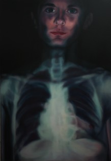 obraz z cyklu Na kształt i podobieństwo, olej na płótnie, 190x130cm, 2010