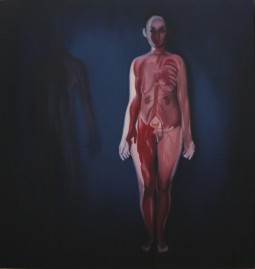 Przenikanie,tryptyk, olej na płótnie, 200x190cm, 2009