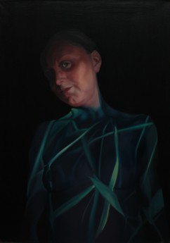 Analogie, dyptyk,olej na płótnie, 13x90cm, 2008